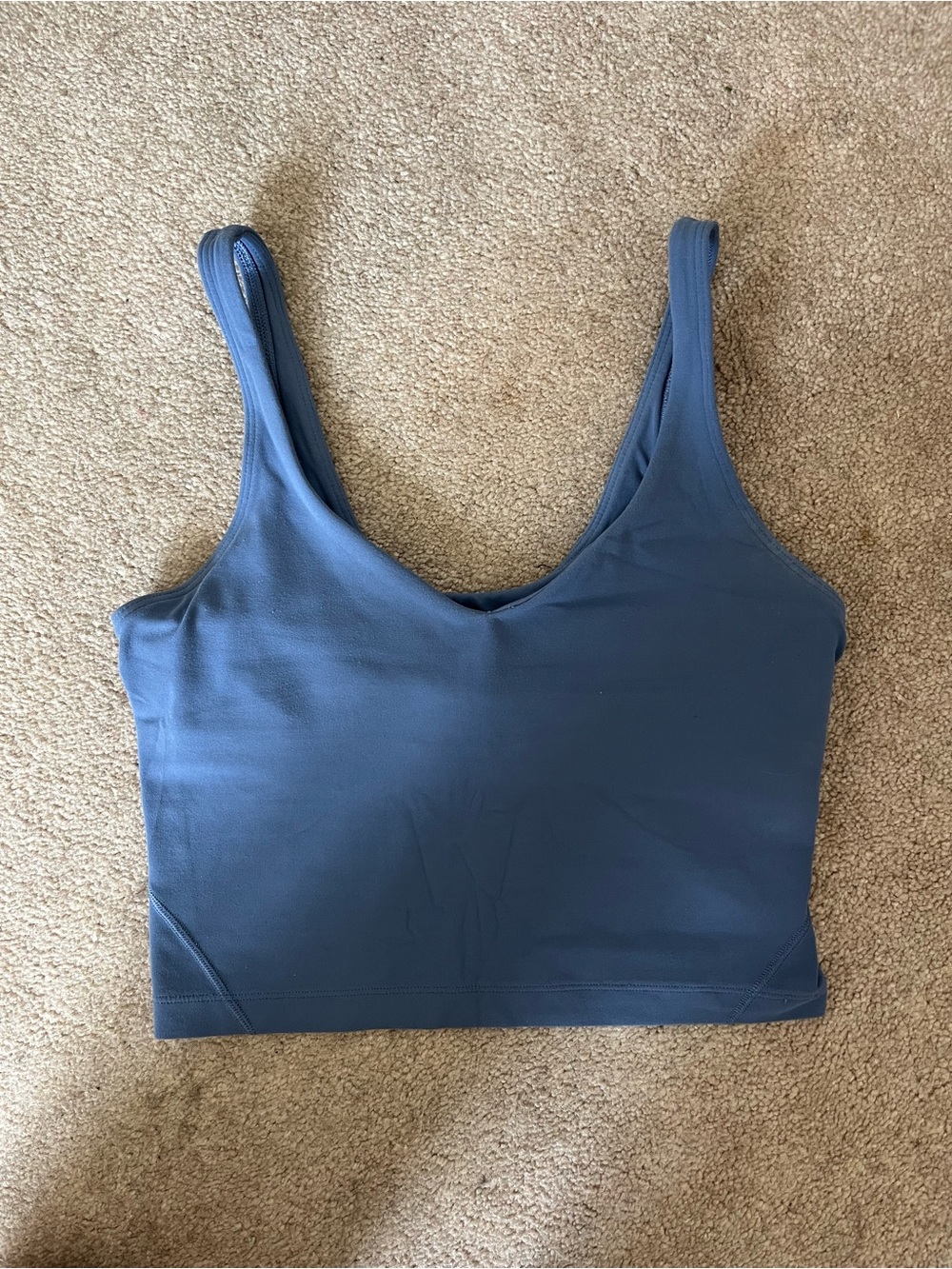 lululemon athletica Blue Tank Top
